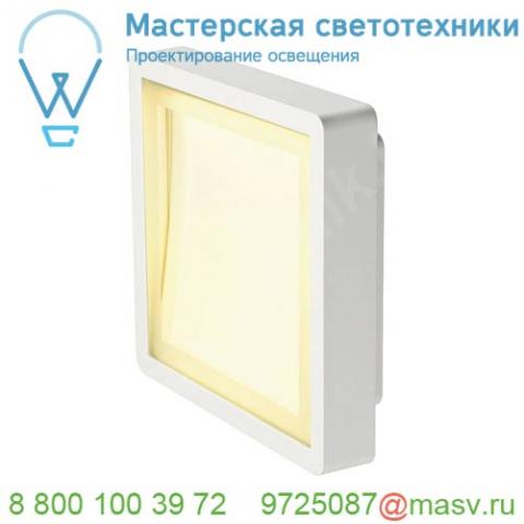 230881 slv indigla светильник накладной ip54 8. 3вт с led 3000к, 430лм, белый