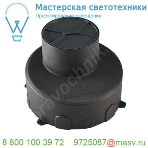 1000654 slv dasar® 150 premium, корпус монтажный, встраиваемый в грунт, черный