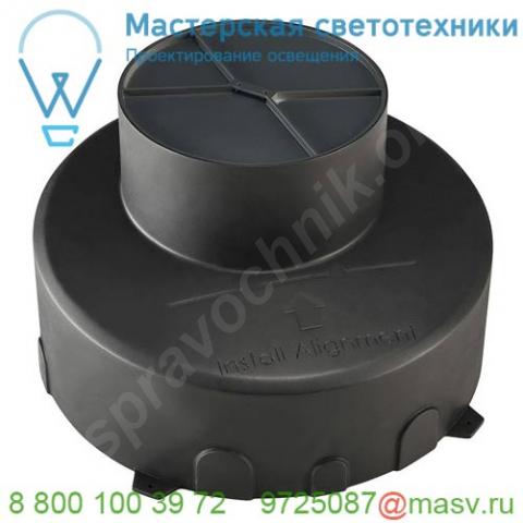 1000655 slv dasar® 180 premium/ gimble out, корпус монтажный, встраиваемый в грунт, черный