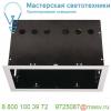 115114 slv aixlight® pro, 2 frame корпус с рамкой для 2-x светильников module, серебристый / черный