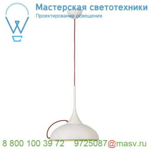 156301 slv i-ring pd светильник подвесной с smd led 2х 7вт, 3000к 1000лм, белый / красный шнур