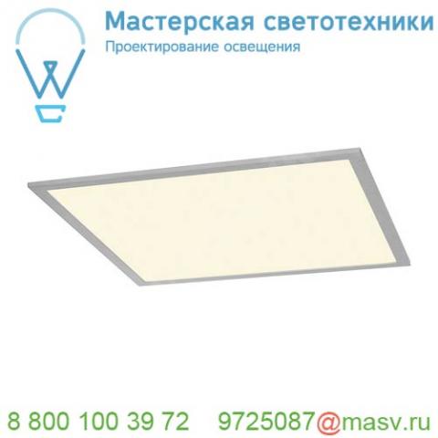 158754 slv i-vidual led panel 62x62 светильник встраиваемый с led 35вт, 4000к, 3650лм, без бп