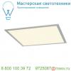 158754 slv i-vidual led panel 62x62 светильник встраиваемый с led 35вт, 4000к, 3650лм, без бп