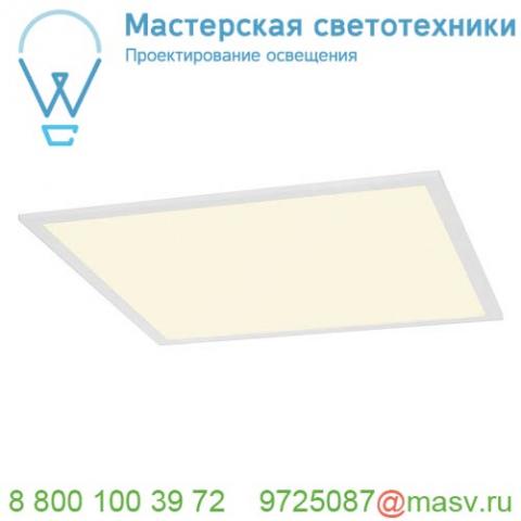 158704 slv i-vidual panel 60x60 светильник встраиваемый 1000ма 40вт с led 4000к, 3650лм, ugr<22, без