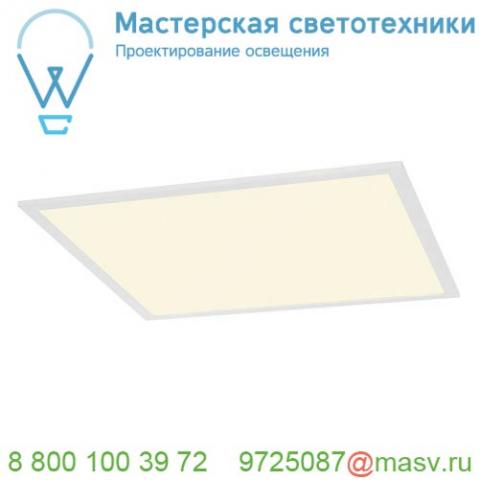 158714 slv i-vidual panel 62x62 светильник встраиваемый 1000ма 40вт с led 4000к, 3650лм, ugr<22, без