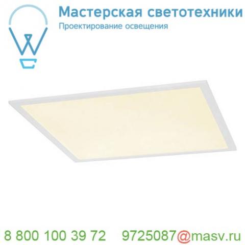 1001443 slv i-vidual panel 60x60 светильник встраиваемый 1000ма 34вт с led 3000к, 3700лм, ugr<19