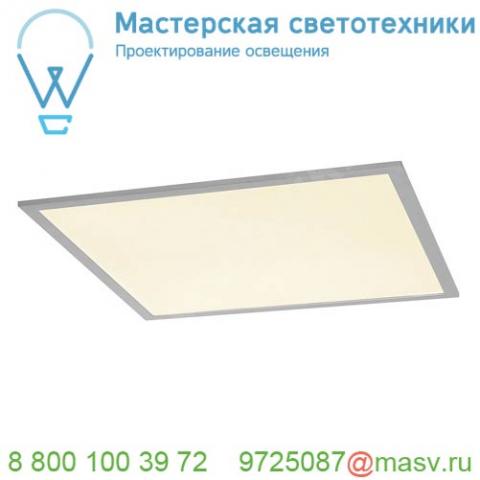 158833 slv i-vidual led panel 62x62 свет-к встраив. , прочная рама, с led 35вт, 3000к, 3450лм, без