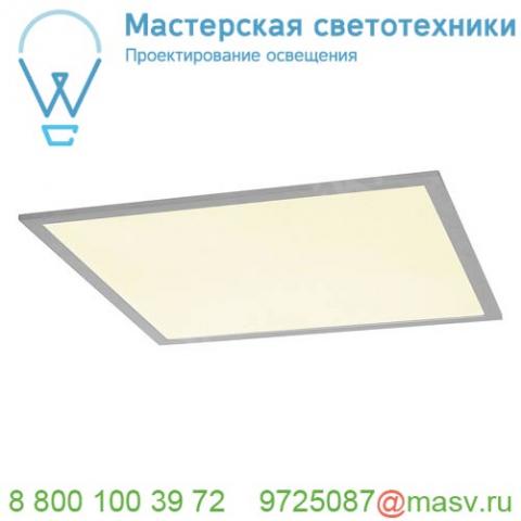 158824 slv i-vidual led panel 60x60 свет-к встраив. , прочная рама, с led 35вт, 4000к, 3900лм, без