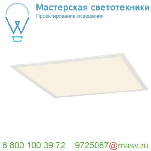 158612 slv led panel 62х62 светильник встраиваемый 230в c 56 smd led 39. 5вт, 2700к, 3250лм, 110°