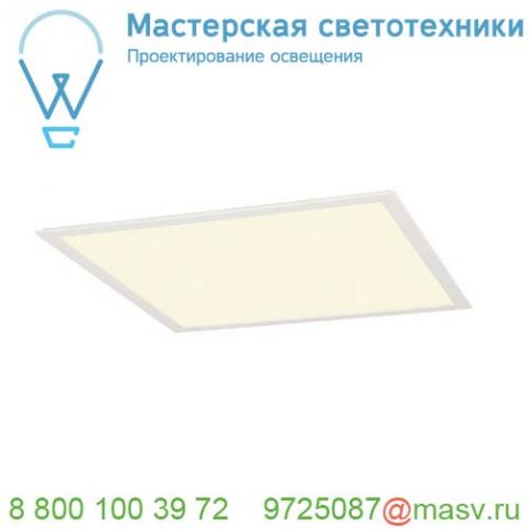 158604 slv led panel 60х60 светильник встраиваемый 230в c 56 smd led 39. 5вт, 4000к, 3250лм, 110°