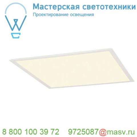 158614 slv led panel 62х62 светильник встраиваемый 230в c 56 smd led 39. 5вт, 4000к, 3250лм, 110°