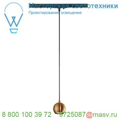 144029 slv 1phase-track, light eye 90 pd светильник подвесной для лампы gu10 5вт макс. (! ), медь/