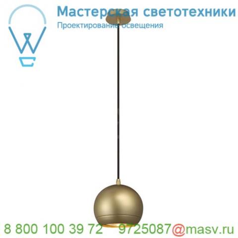 133483 slv light eye 150 pd светильник подвесной для лампы es111 75вт макс. , латунь