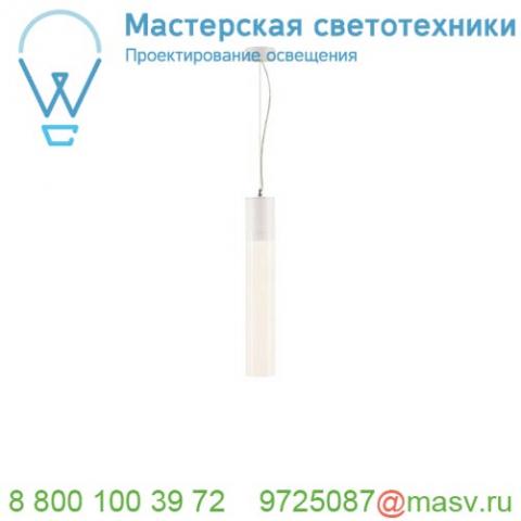 134001 slv light pipe led 60 pd светильник подвесной 11вт с led 2700k, 630лм, белый