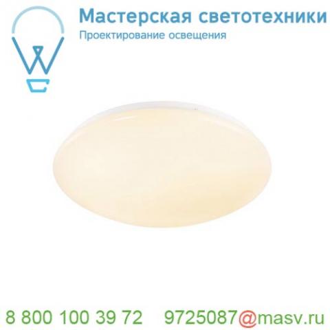 1002133 slv  valeto®, lipsy 40 светильник накладной 16вт с led 3000к, 1700лм, белый