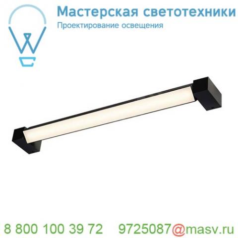 1001020 slv long grill cw светильник накладной 20вт с led 3000к, 1600лм, 110°, черный