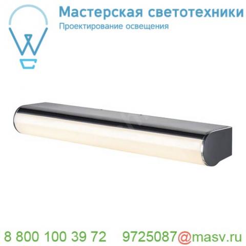 1002190 slv marylin 40 светильник накладной ip44 10вт с led 3000к, 680лм, хром/ белый