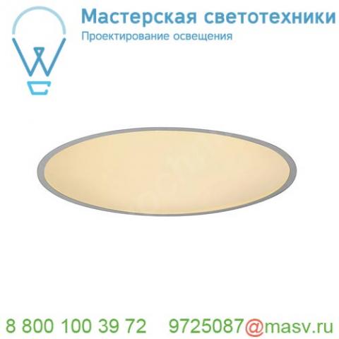 135114 slv medo 60 led frame светильник встраиваемый с smd led 40вт, 3000к, 4300лм, серебристый