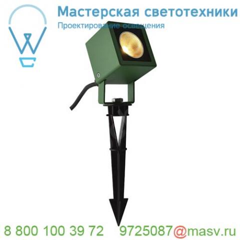 1001938 slv nautilus 10 square led светильник ip65 9вт с led 3000к, 520лм, 45°, кабель 2м с вилкой