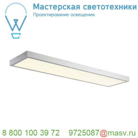 1001509 slv led panel cl светильник накладной 45вт с led 4000к, 3400лм, ugr<19, 120х30 см