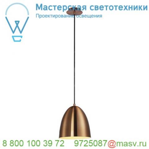 133009 slv para cone 20 светильник подвесной для лампы e27 60вт макс. , матированная медь