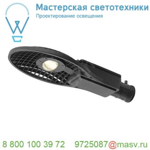 234215 slv wilron l светильник настенный ip55 65вт с led 4000к, 5900лм, антрацит