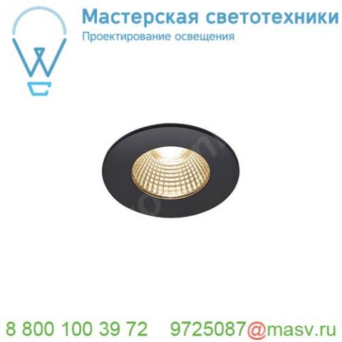 1002098 slv patta-i round dtw светильник встраиваемый ip65 7. 3вт c led 1800-3000к, 440лм, cri>90