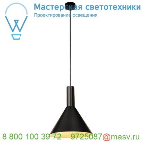 133310 slv phelia pd-m светильник подвесной для лампы e27 23вт макс. , черный
