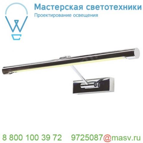 146582 slv posterlight 13w светильник накладной с эпра для лампы t16 g5 13вт, хром