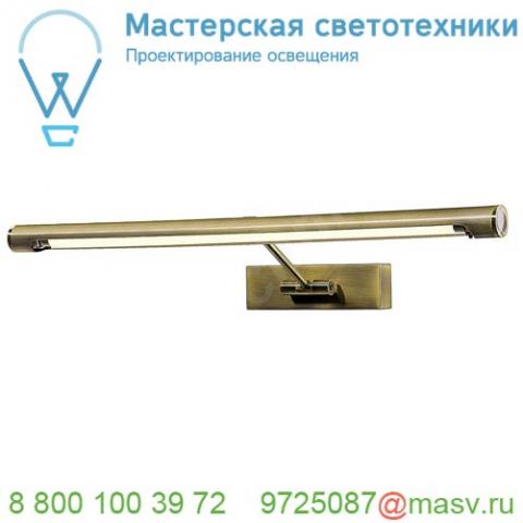 146583 slv posterlight 13w светильник накладной с эпра для лампы t16 g5 13вт, старая бронза