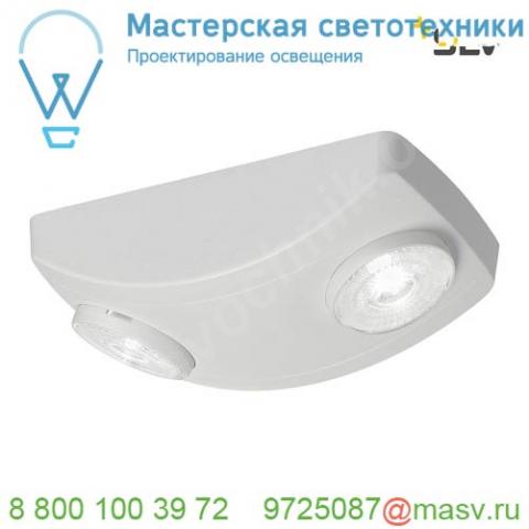 240005 slv p-light 19 cw светильник накладной аварийный ip20 6. 5вт с led 6000к, 220лм, 30°, белый