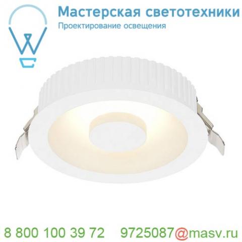 240004 slv p-light 38 cw светильник накладной/встраиваемый аварийный ip65 6. 5вт с led 6000к, 100лм