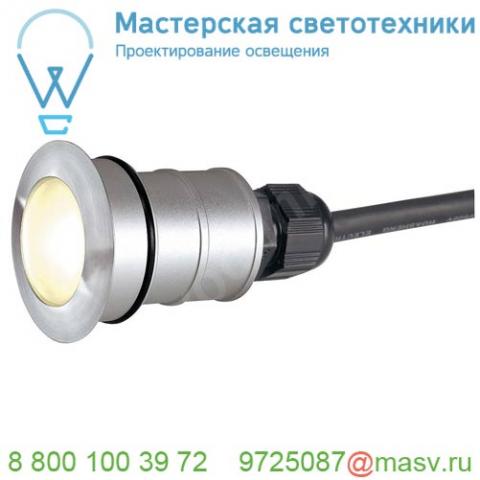 228332 slv power trail-lite round светильник встраиваемый ip67 350ма 1. 4вт c led 3000к, 45лм, 60°