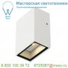 232461 slv quad светильник настенный ip44 4. 6вт с led 3000к, 100лм, 90°, белый