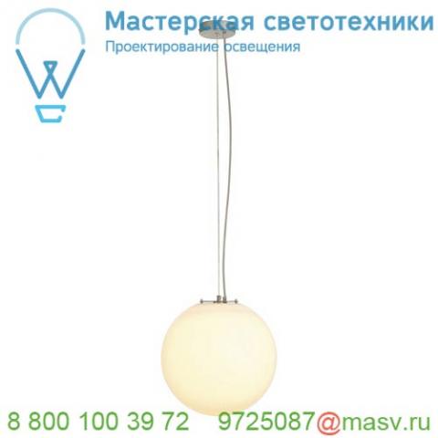 165410 slv rotoball 40 pd светильник подвесной для лампы e27 24вт макс. , серебристый/ белый