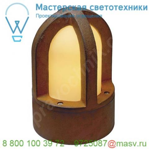 229430 slv rusty cone светильник ландшафтный ip54 для лампы e14 40вт макс, бурый