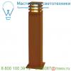 229421 slv rusty square 70 светильник ландшафтный ip55 для лампы e27 11вт макс. , бурый