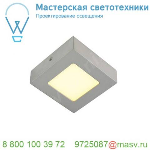 162993 slv senser square 6w светильник накладной 230v c smd led 6вт (6. 7вт), 3000к, 230лм, c бп