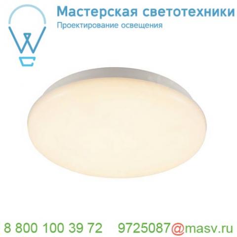 163020 slv sima roundсветильник накладной ip44 25вт c led 3000к, 2300лм, белый