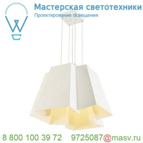 165471 slv soberbia 53 pd светильник подвесной 40вт с led 2700к, 3200лм, белый (ex 165451)