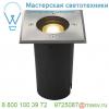 227684 slv earthlux square светильник встраиваемый ip67 для лампы gu10 6вт макс. , сталь