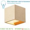 1000912 slv solid cube светильник настенный для лампы qt14 g9 25вт макс. , желтый песчанник