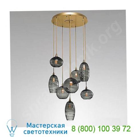 Misto round multi light pendant light hammerton studio chb0048-03-fb-oa-c01-e2, светильник