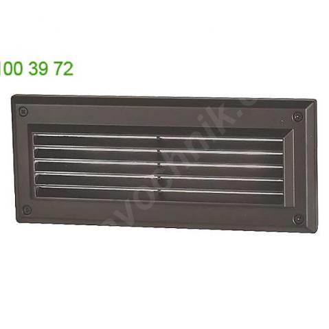 Wac lighting wl-5205-30-abk endurance louvered led brick light, светильник