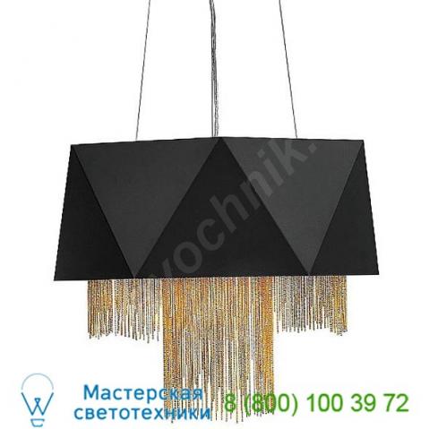 Fredrick ramond zuma single tier chandelier fr32804sbk, светильник