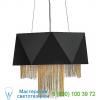 Fredrick ramond zuma single tier chandelier fr32804sbk, светильник