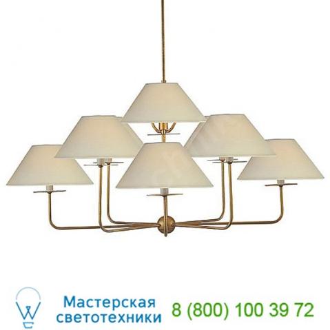 Kelley 9-light chandelier visual comfort nw 5070bsl-l, светильник