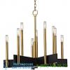 Hudson valley lighting 8825-agb abrams 10 light chandelier, светильник