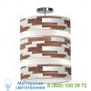 Jd_tile3_mahogany_lena16 jefdesigns tile 3 triple tiered pendant light, светильник