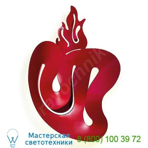 Slamp ill14appc001r_000 illuminati cuore led wall sconce, настенный светильник